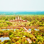 カンボジアを代表するアンコール遺跡