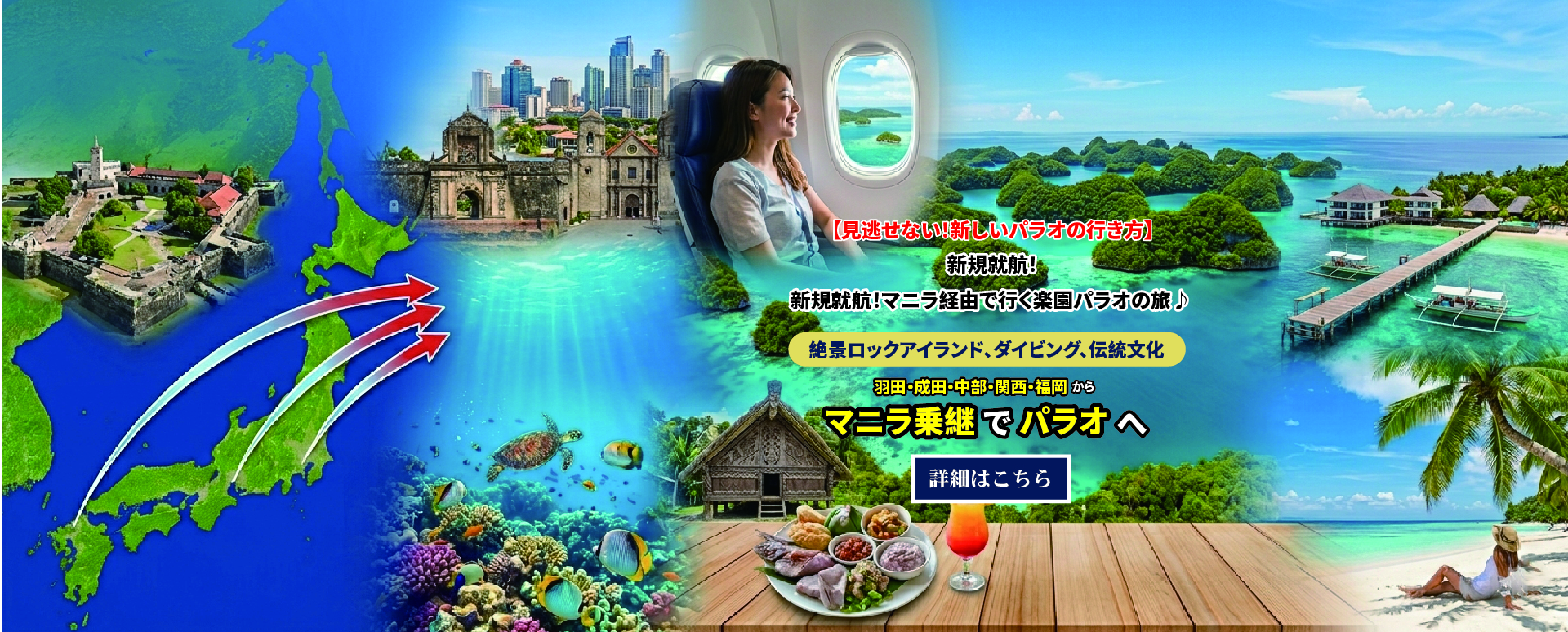 見逃せない！新しいパラオの行き方
